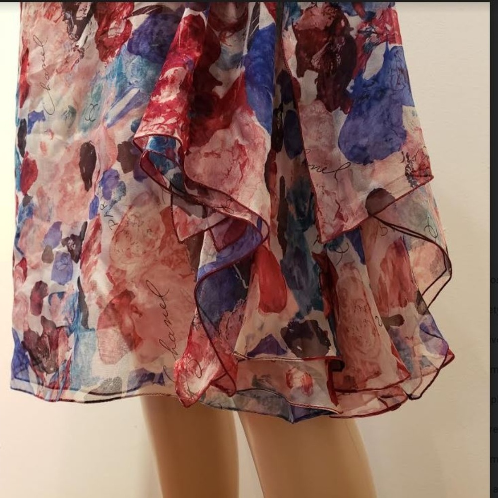 Chanel Silk Skirt